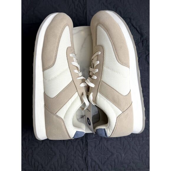 Goodfellow & Co Men's Chester Retro Cream Sneakers Tennis Casual SZ 13:NWT - Picture 5 of 10